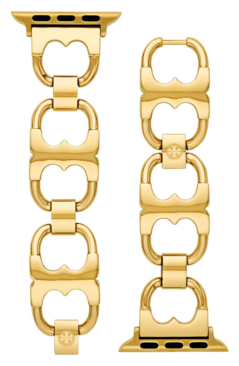 Tory Burch Double-T Link 20mm Apple Watch® Watchband | Nordstrom