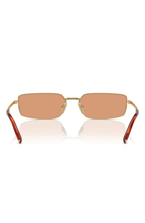 PRADA PRADA 59MM RECTANGULAR SUNGLASSES 