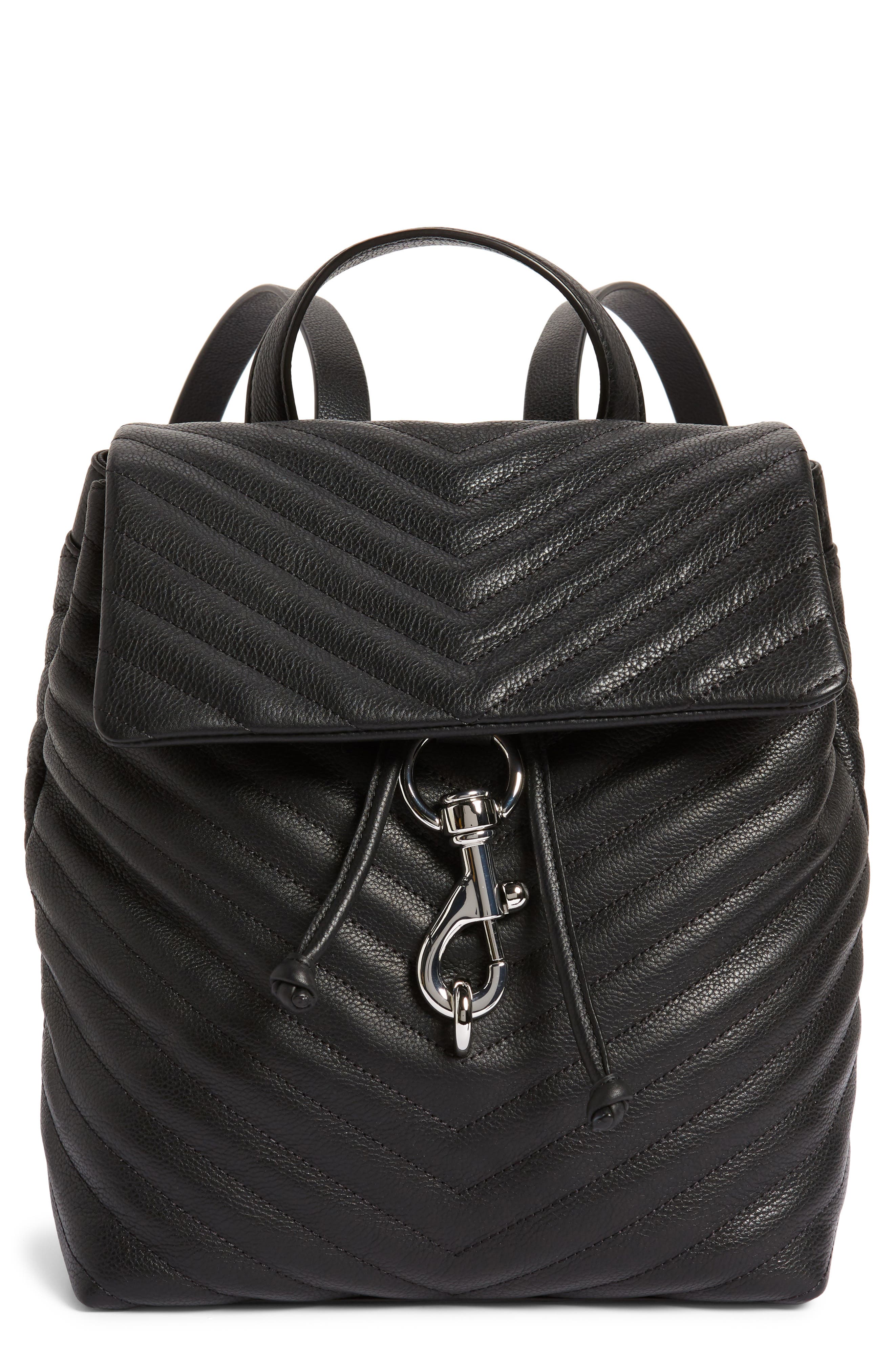 rebecca minkoff quilted backpack