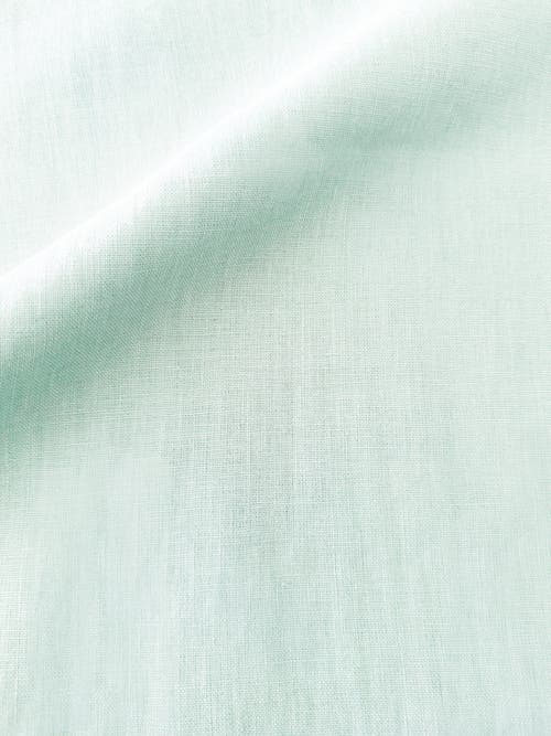 Anaya So Soft Linen Dutch Euro Pillow Down Alternative Insert In Bright Aqua