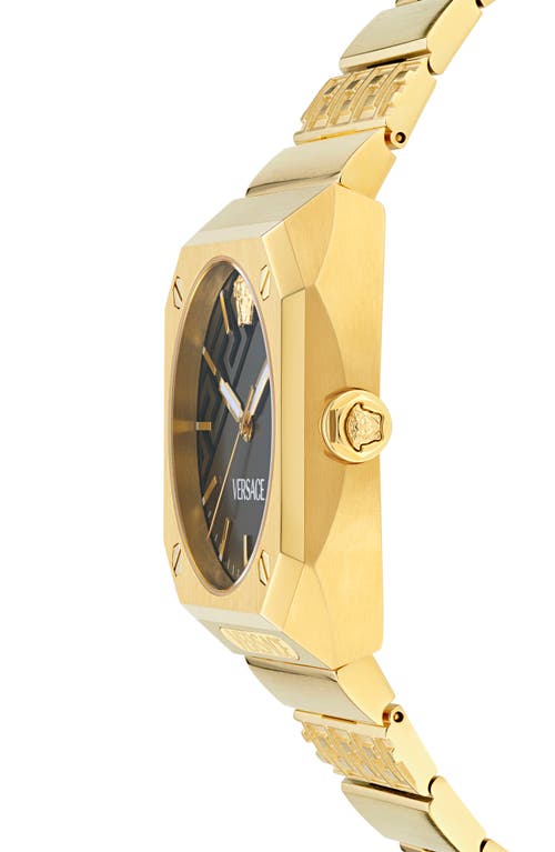 Shop Versace Antares Bracelet Watch, 44mm X 41.5mm In Ip Yellow Gold