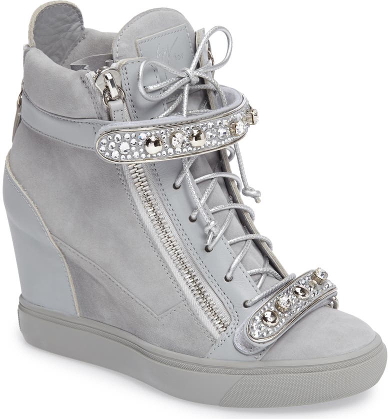 Giuseppe For Jennifer Lopez Tiana Hidden Wedge Sneaker Women