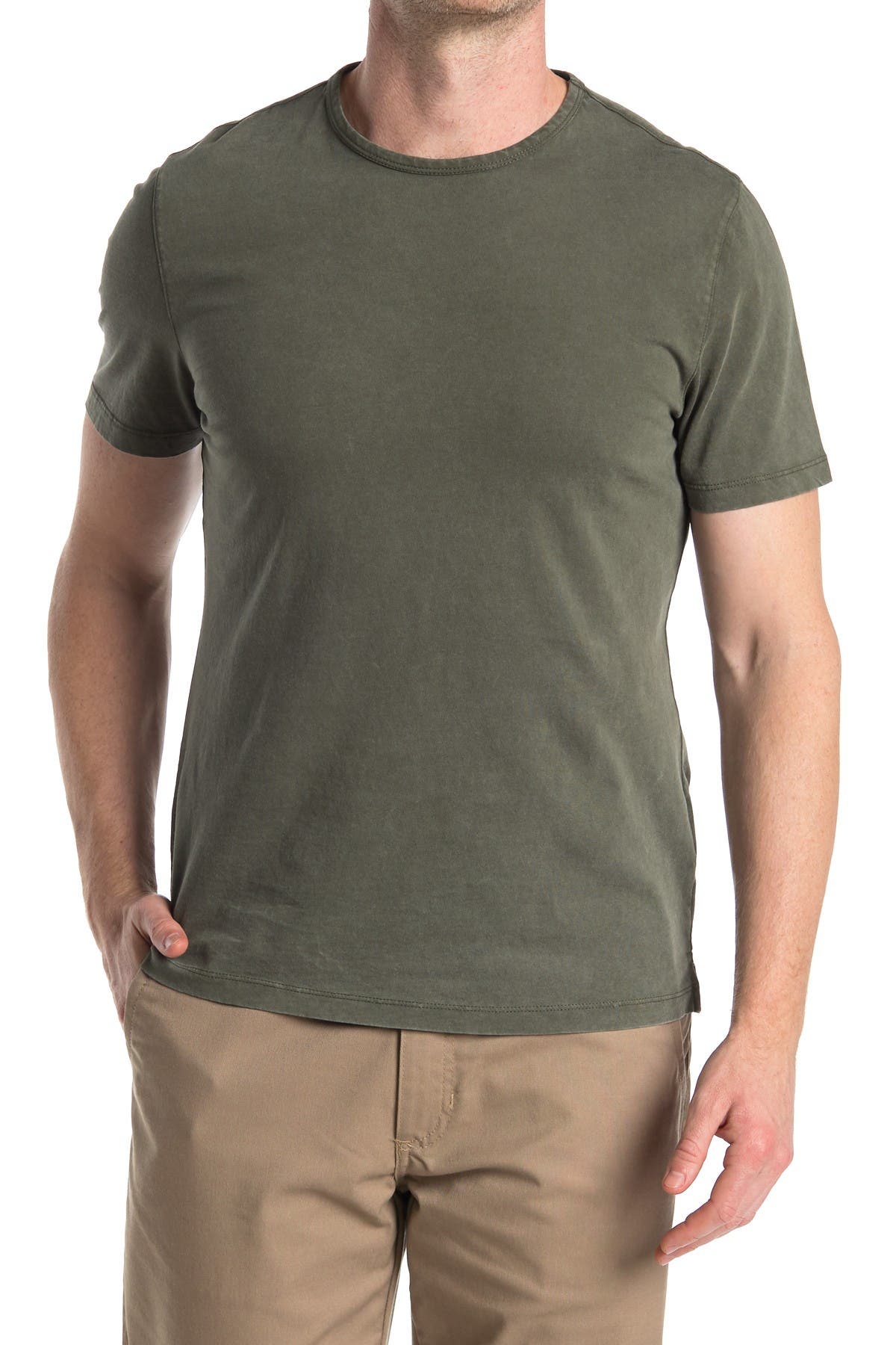 Robert Barakett Kentville Short Sleeve T-shirt In Dusty Moss