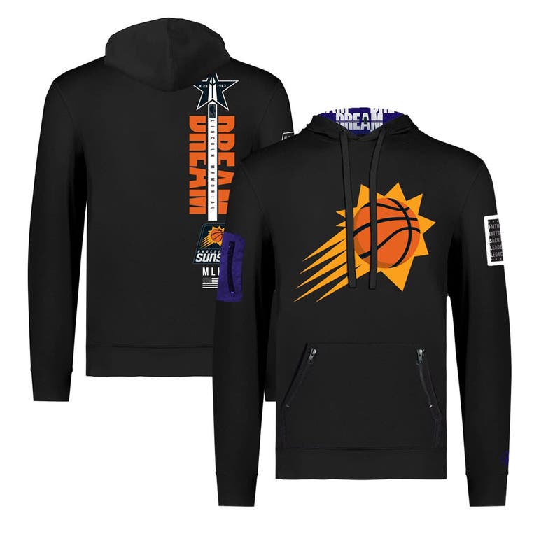 Shop Fisll Unisex  X Black History Collection  Black Phoenix Suns Pullover Hoodie