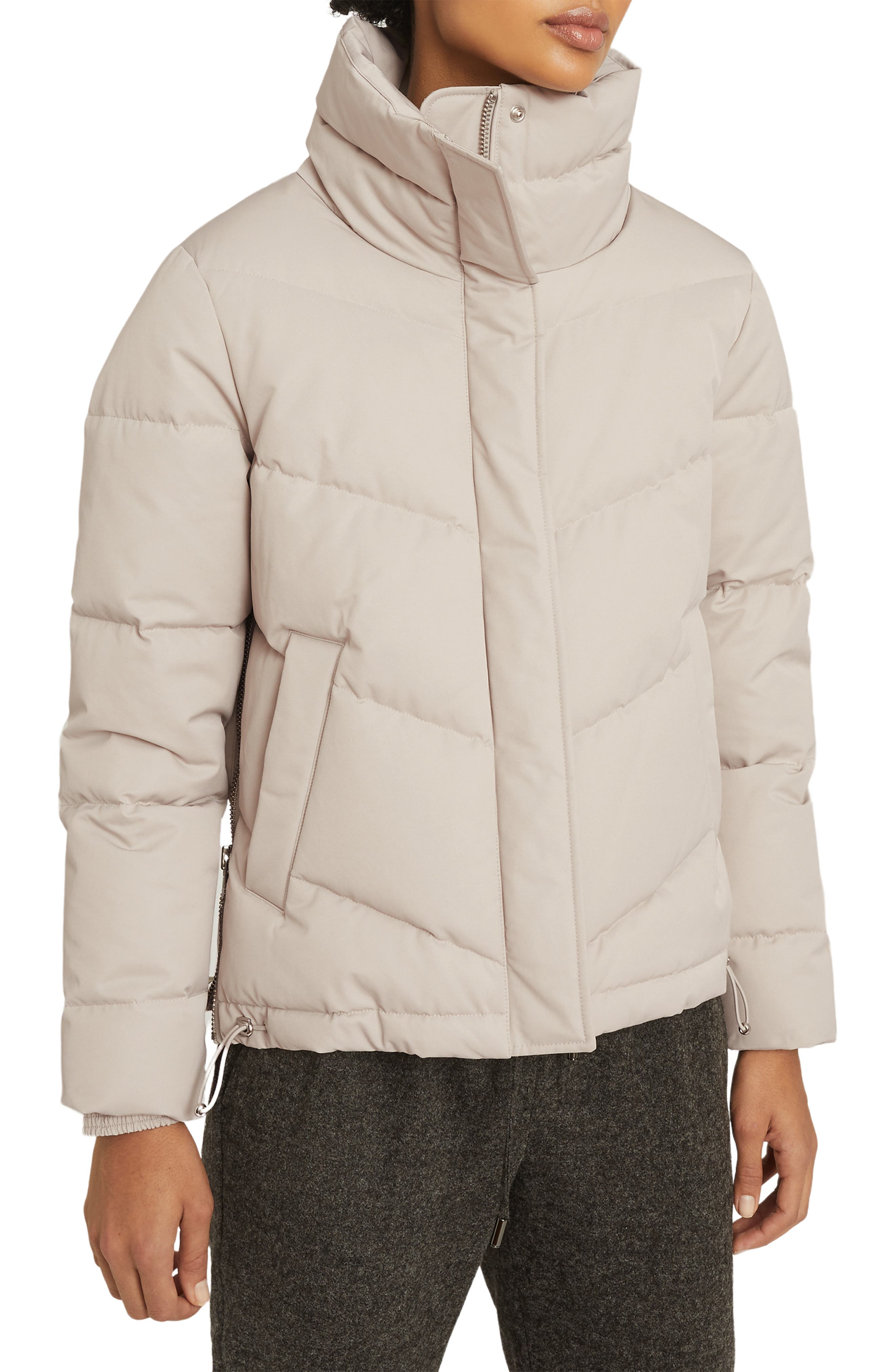 reiss padded coat