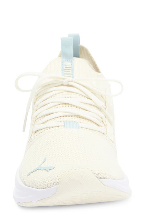 Puma Softride Symmetry Fuzion Sneaker In Warm White-frosted Dew