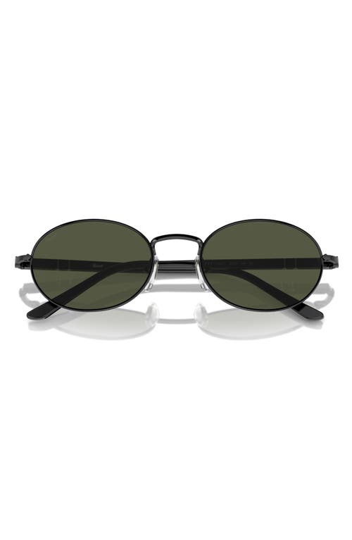 Persol Ida 55mm Oval Sunglasses in Black at Nordstrom
