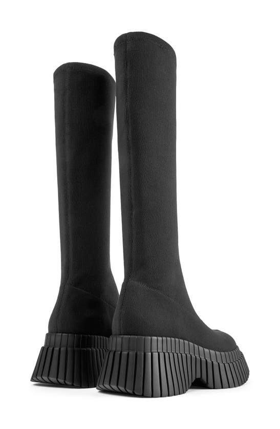 Camper Bcn Tall Sock Boot In Black | ModeSens