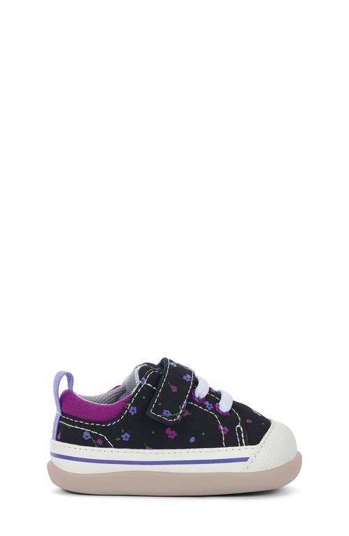 See Kai Run Stevie Ii Sneaker In Black Floral