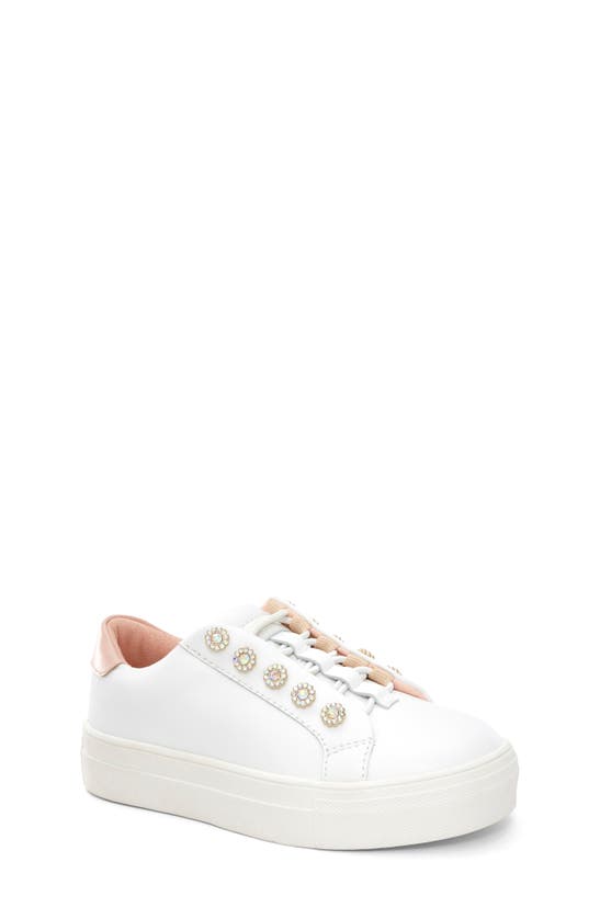 Shop Kurt Geiger London Mini Liviah Slip-on Sneaker In White