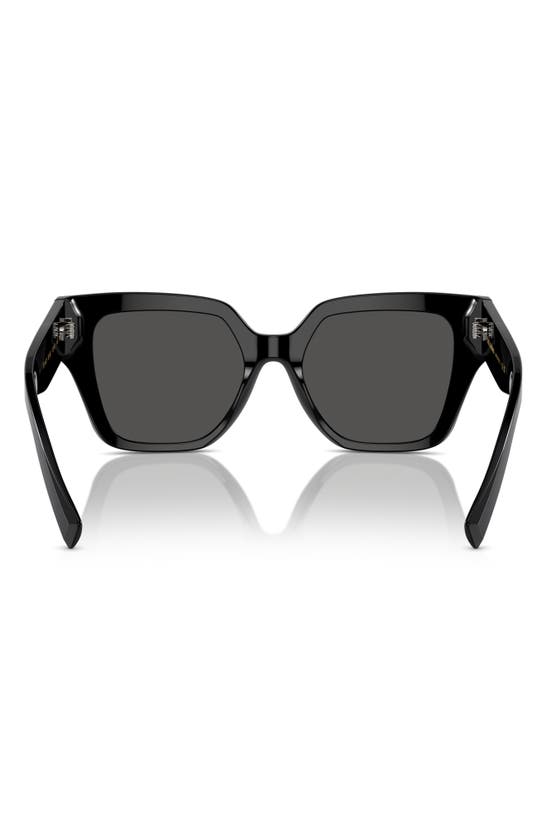 Dolce & Gabbana 52mm Square Sunglasses In Black