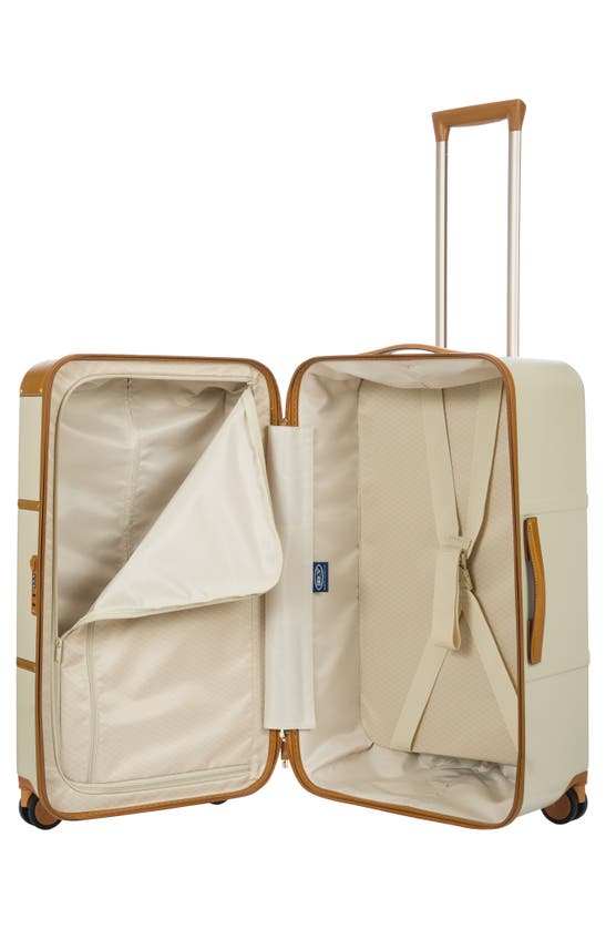 Shop Bric's Bellagio 28-inch Spinner Trunk Suitcase In Cream