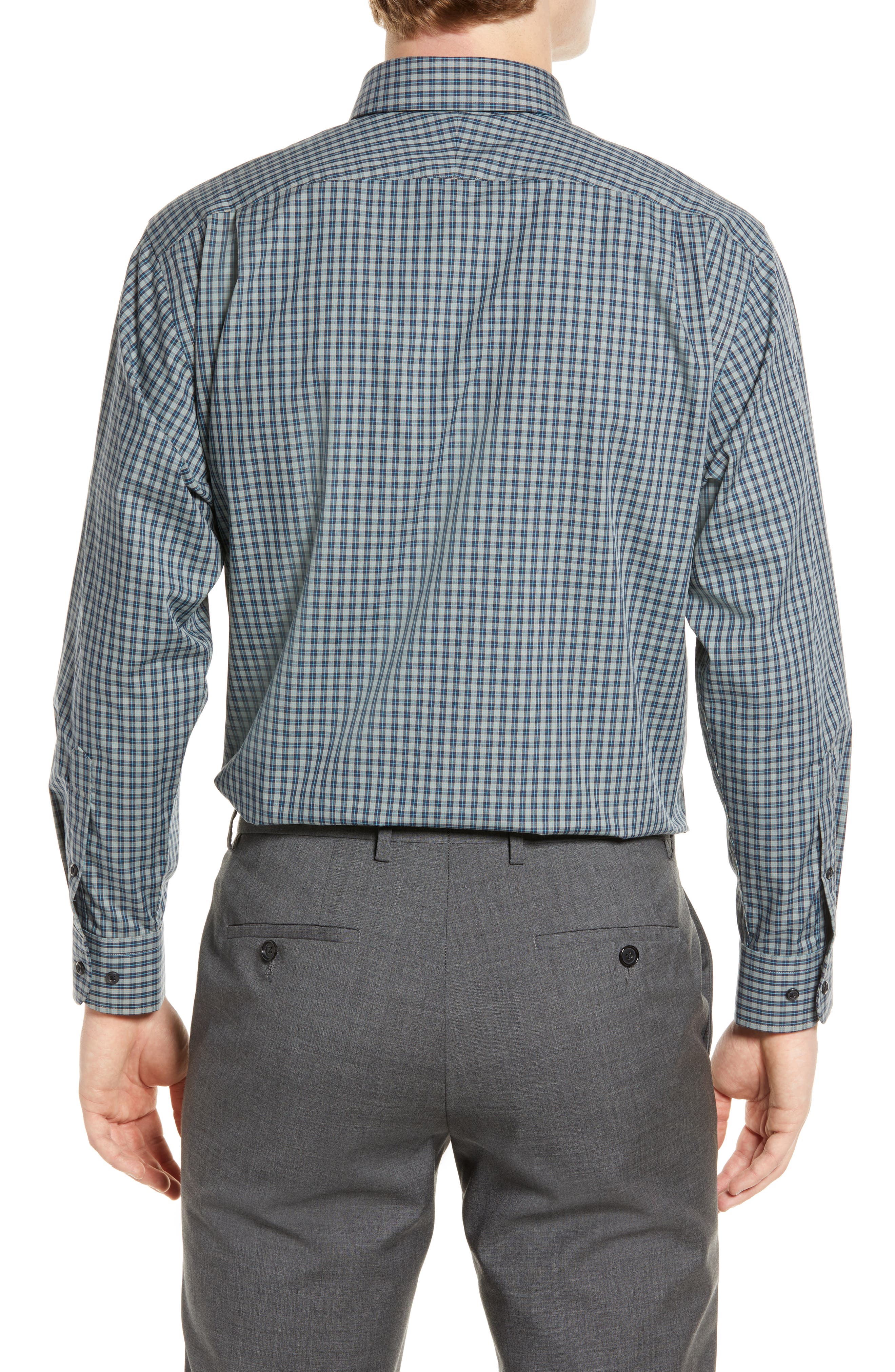 Nordstrom Men's Plaid Button-Up Shirt 