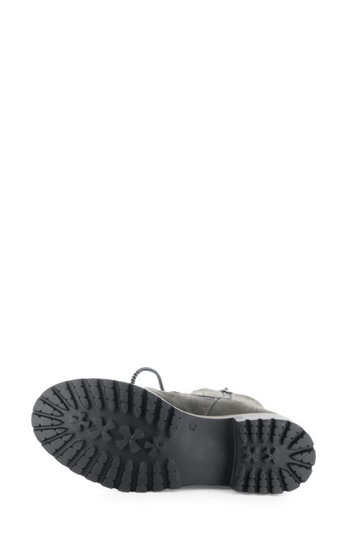 Bos. & Co. Carter Waterproof Platform Boot In Grey