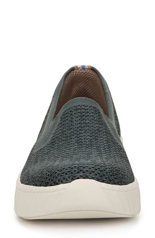 Shop Bzees Wednesday Slip-on Platform Sneaker In Sage Leaf Heathered Knit