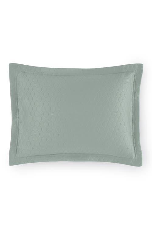 SFERRA Favo Boudoir Sham in Seagreen at Nordstrom