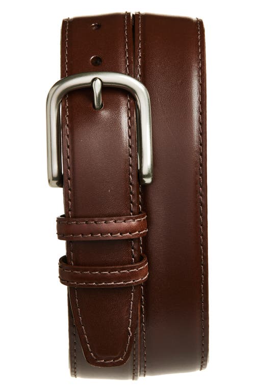 Torino Italian Bridle Leather Belt in Brown 