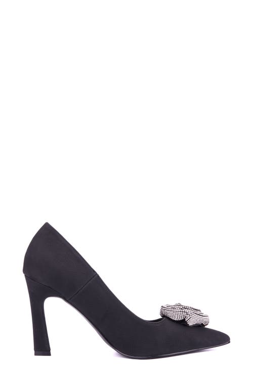 New York And Company Ilyana Pointed Toe Pump In Black