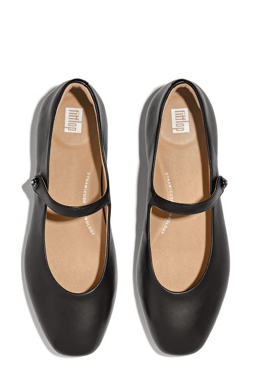 Shop Fitflop Delicato Mary Jane Flat In Black