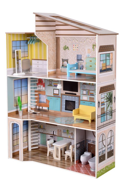 Teamson Kids Olivia's Little World Dreamland Mediterranean Dollhouse in Multi-Color at Nordstrom