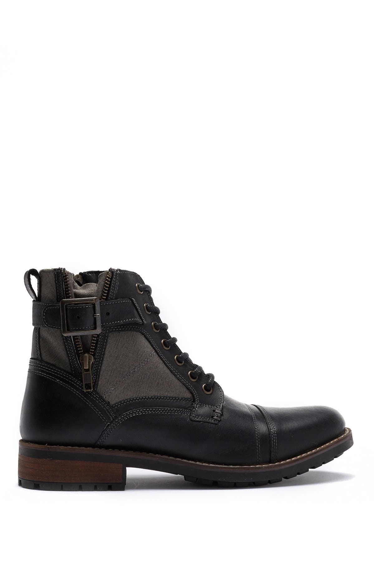 steve madden lace up heel boots