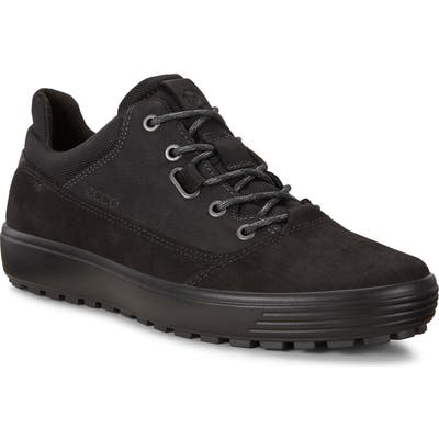 Ecco Soft 7 Tred Terrain Low Waterproof Sneaker - Black