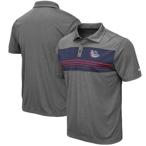 Antigua MLB National League Ryder Short Sleeve Polo Shirt, Mens, XL, St Louis Cardinals Dark Grey
