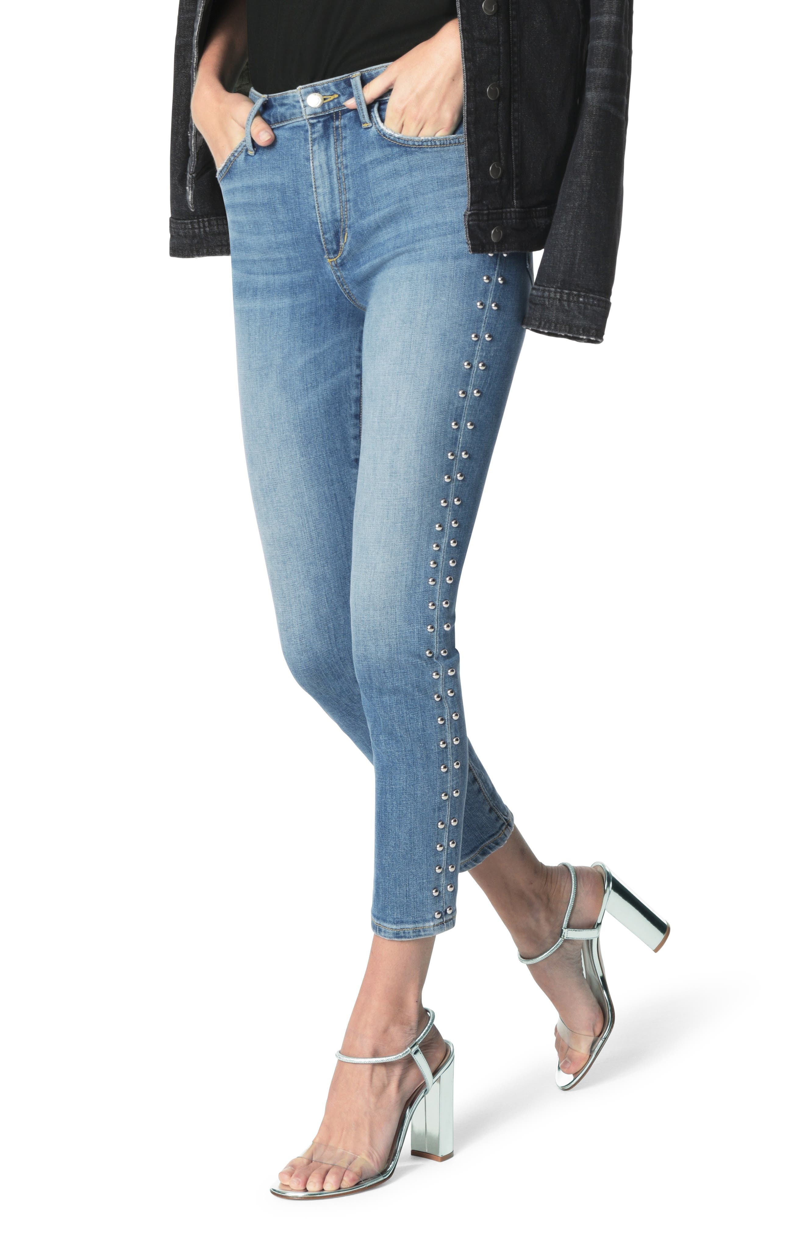 Joes Jeans Womens Charlie High Rise Skinny Ankle with Back Seam Jean