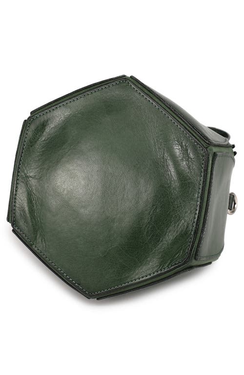 Old Trend Prism Convertible Bucket Bag In Kale