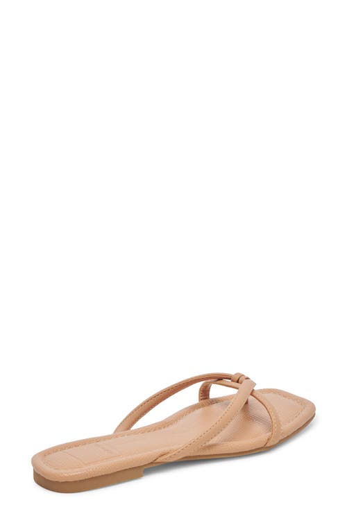 Shop Dolce Vita Lucca Flip Flop In Light Tan Stella