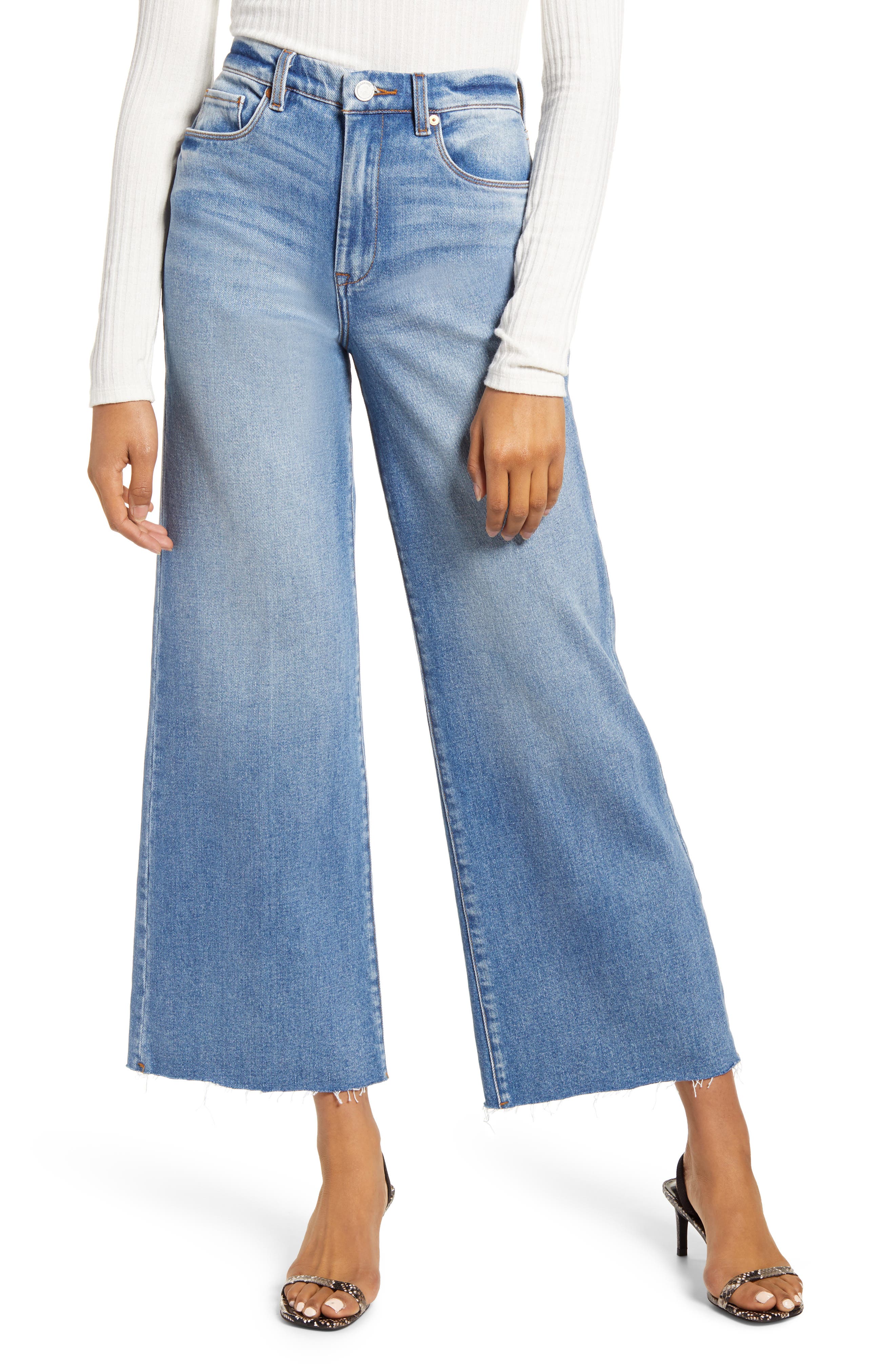 nordstrom rack wide leg jeans