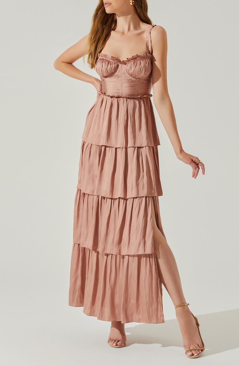 astr tiered dress