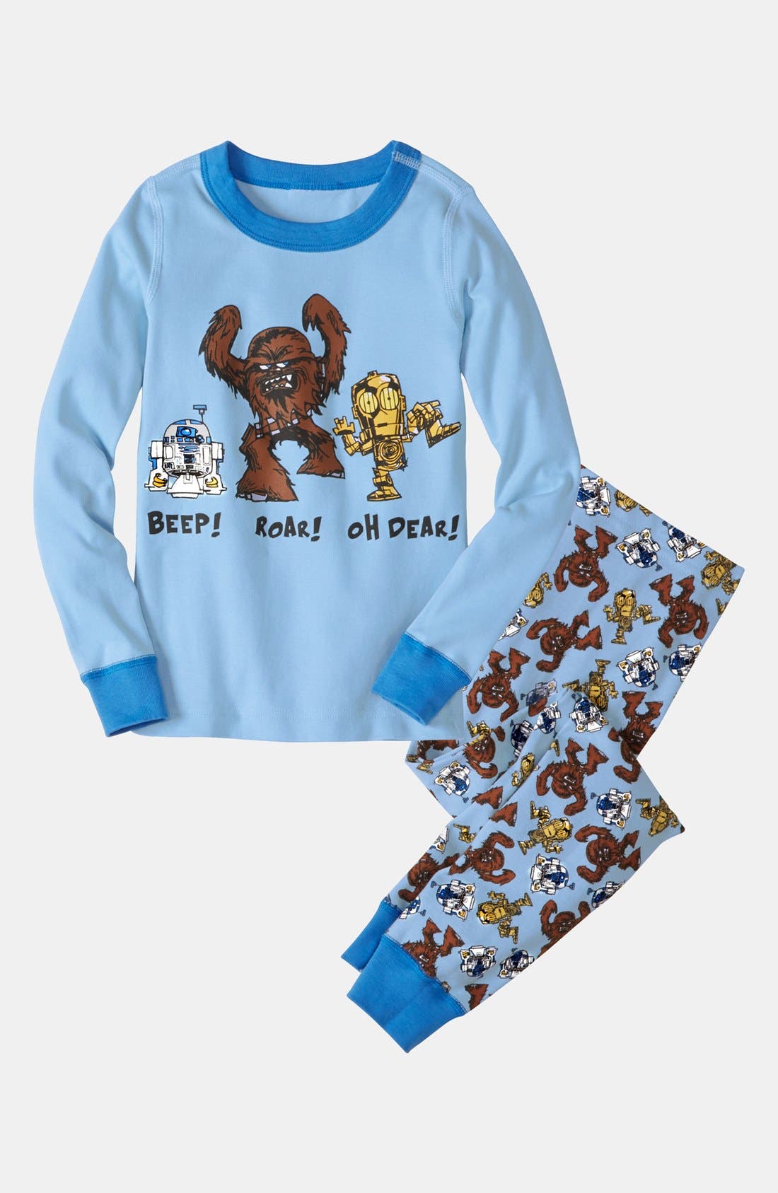 Hanna Andersson Two Piece Fitted Pajamas Toddler Boys Nordstrom
