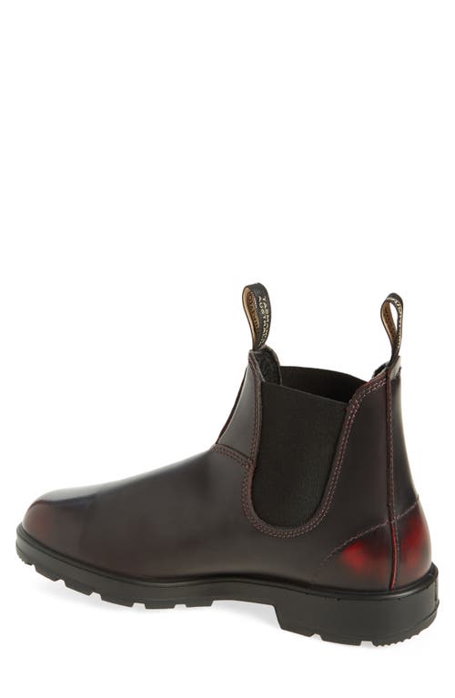 Blundstone Footwear Chelsea Boot In Bordeaux Brush