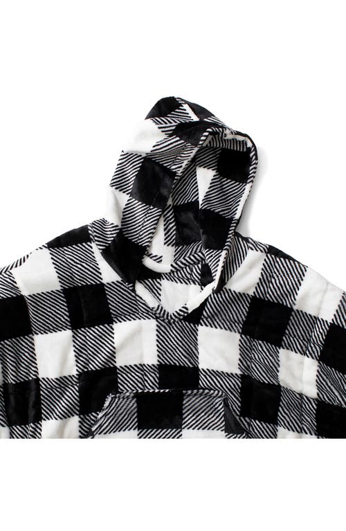 Ella Jayne Home Weighted Anti-anxiety Wearable Blanket In Black/white