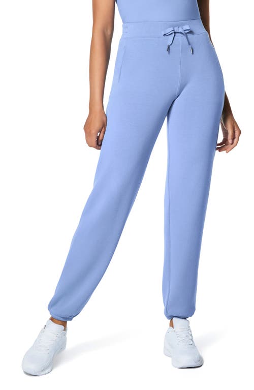 Shop Spanx ® Sweatpants In Cornflower Blue