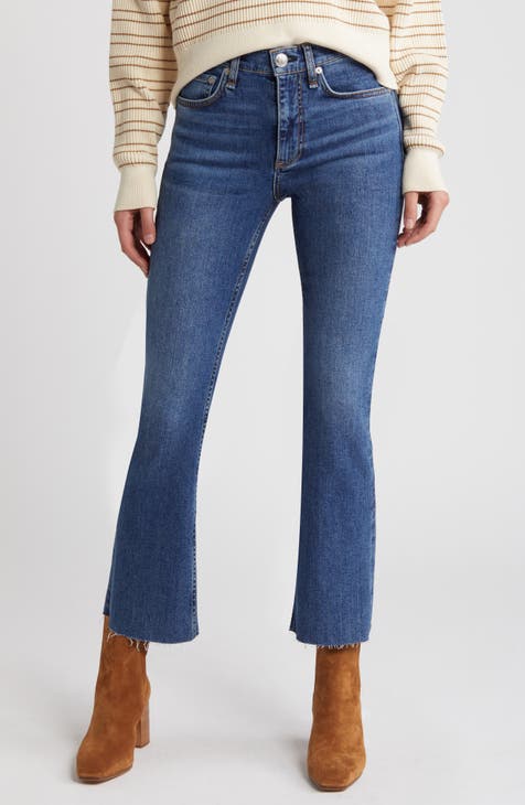 riders mid rise bootcut jeans