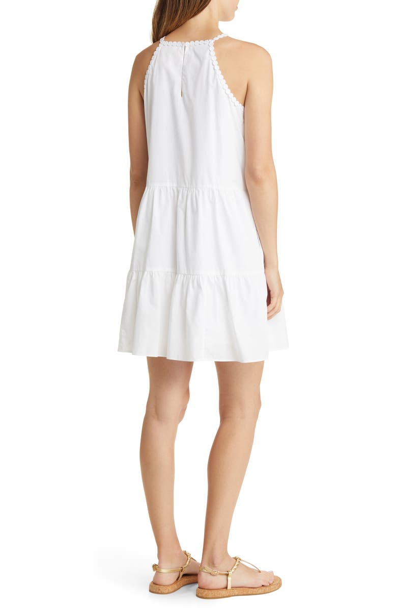 Lilly Pulitzer<sup>®</sup> Britt Cotton Halter Dress, Alternate, color,