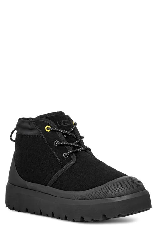 Shop Ugg(r) Neumel Waterproof Hybrid Boot In Black/black