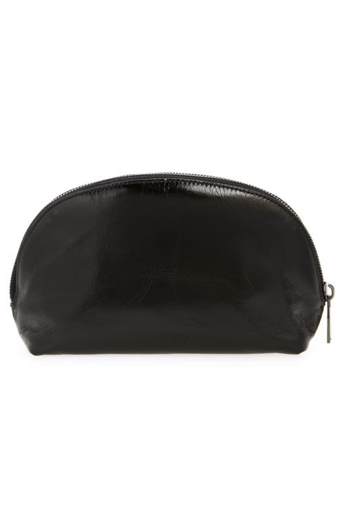 Shop Off-white Arcade Leather Cosmetics Pouch In Black