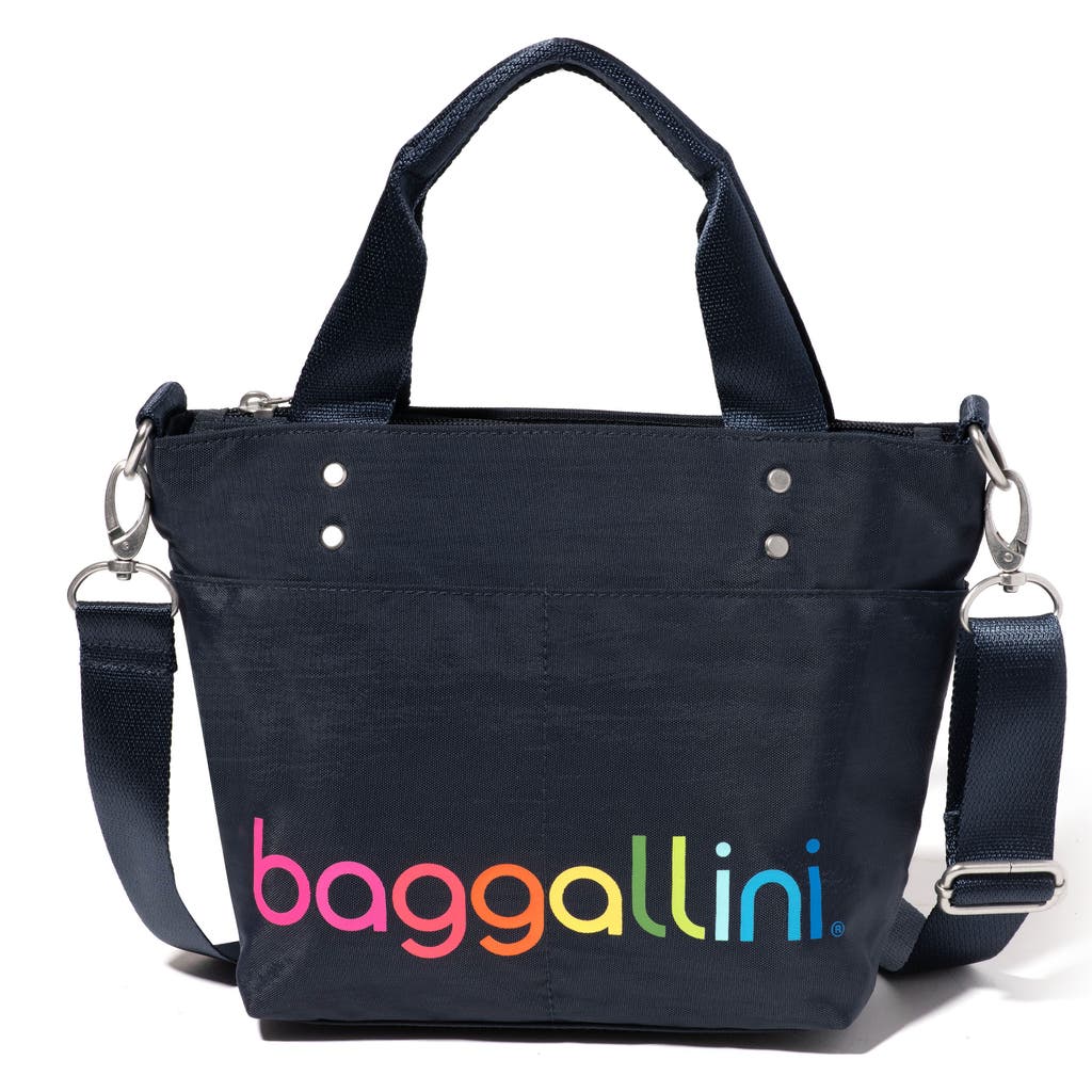 Baggallini Mini Carryall Crossbody Tote Bag In Rainbow