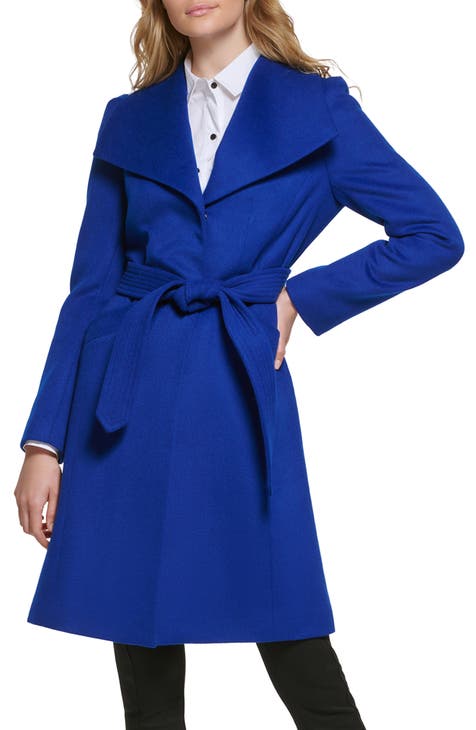 Women's Blue Wool & Cashmere Coats | Nordstrom Rack