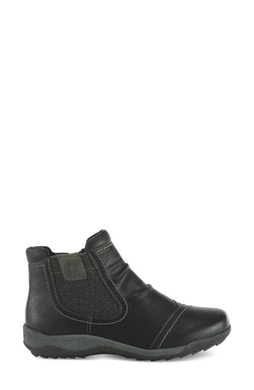 Shop Spring Step Atella Water Resistant Bootie In Black