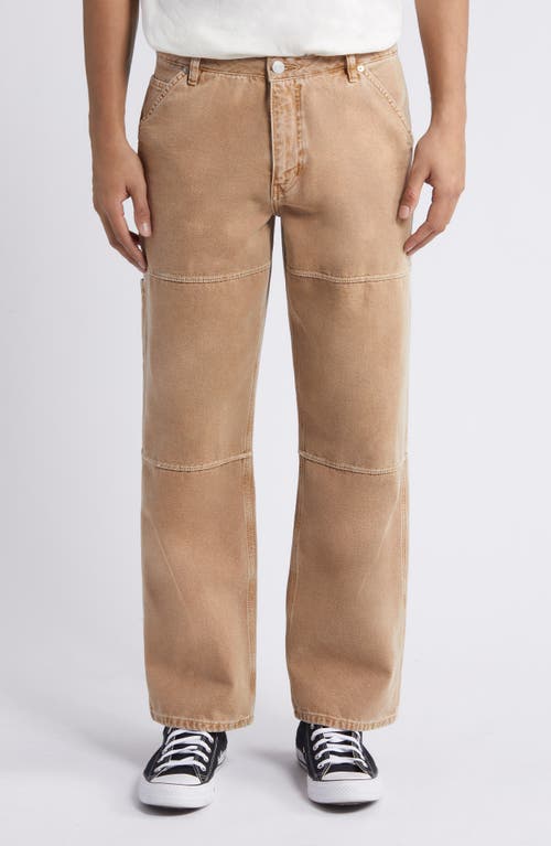 FRAME Canvas Workwear Jeans Dusty Khaki at Nordstrom,
