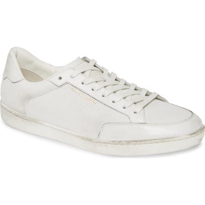 Saint Laurent Low Top Sneaker, White