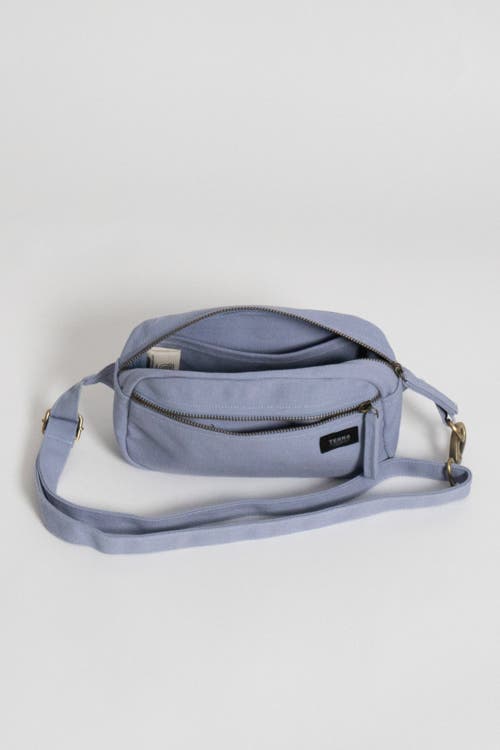 Terra Thread Organic Cotton Sling Belt Bag In Lavender