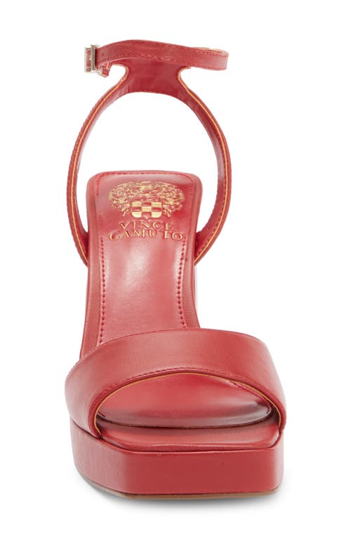 Vince Camuto Pilanna Platform Sandal In Flame