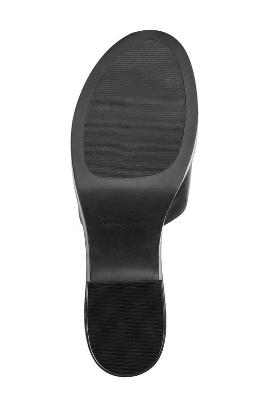 Shop Marc Fisher Ltd Forina Platform Slide Sandal In Black