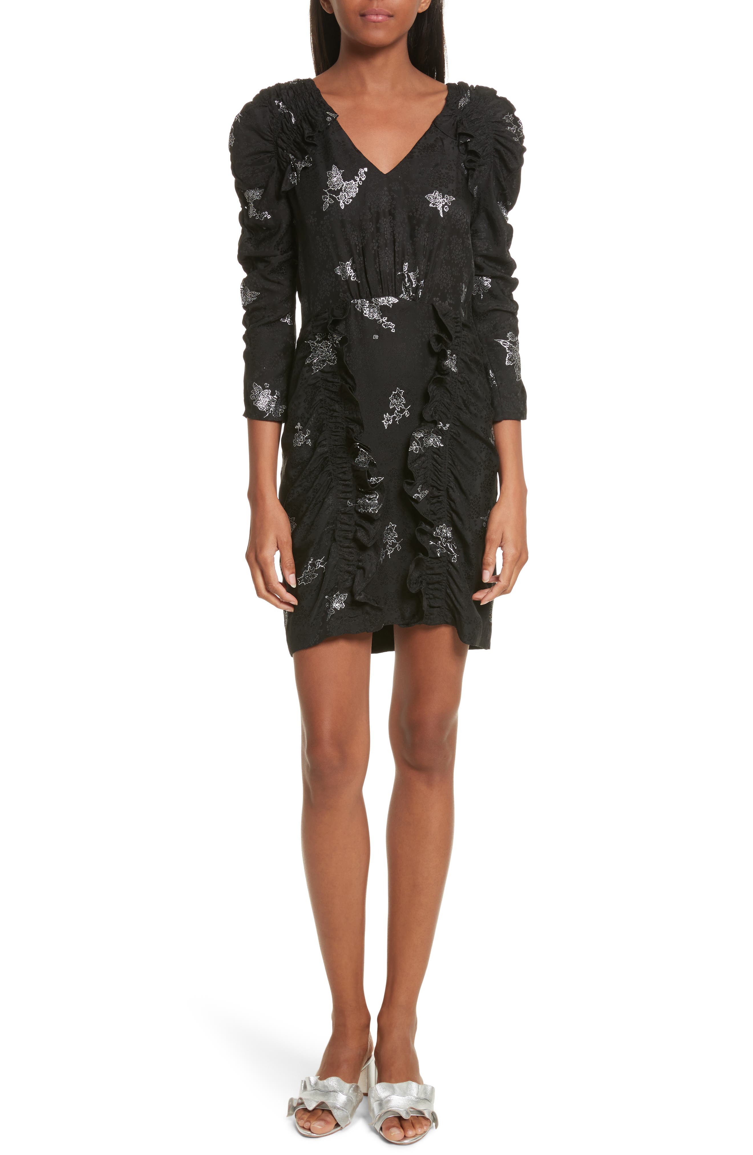 dress jacquard glitter