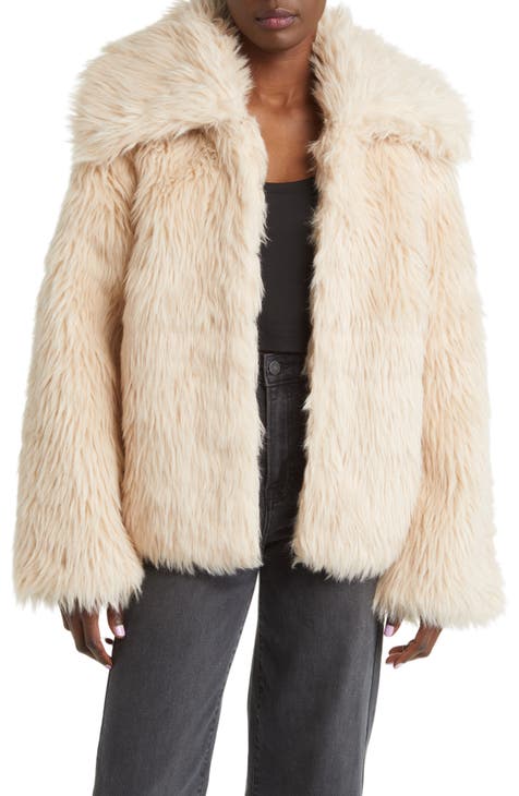 fur collar coat | Nordstrom